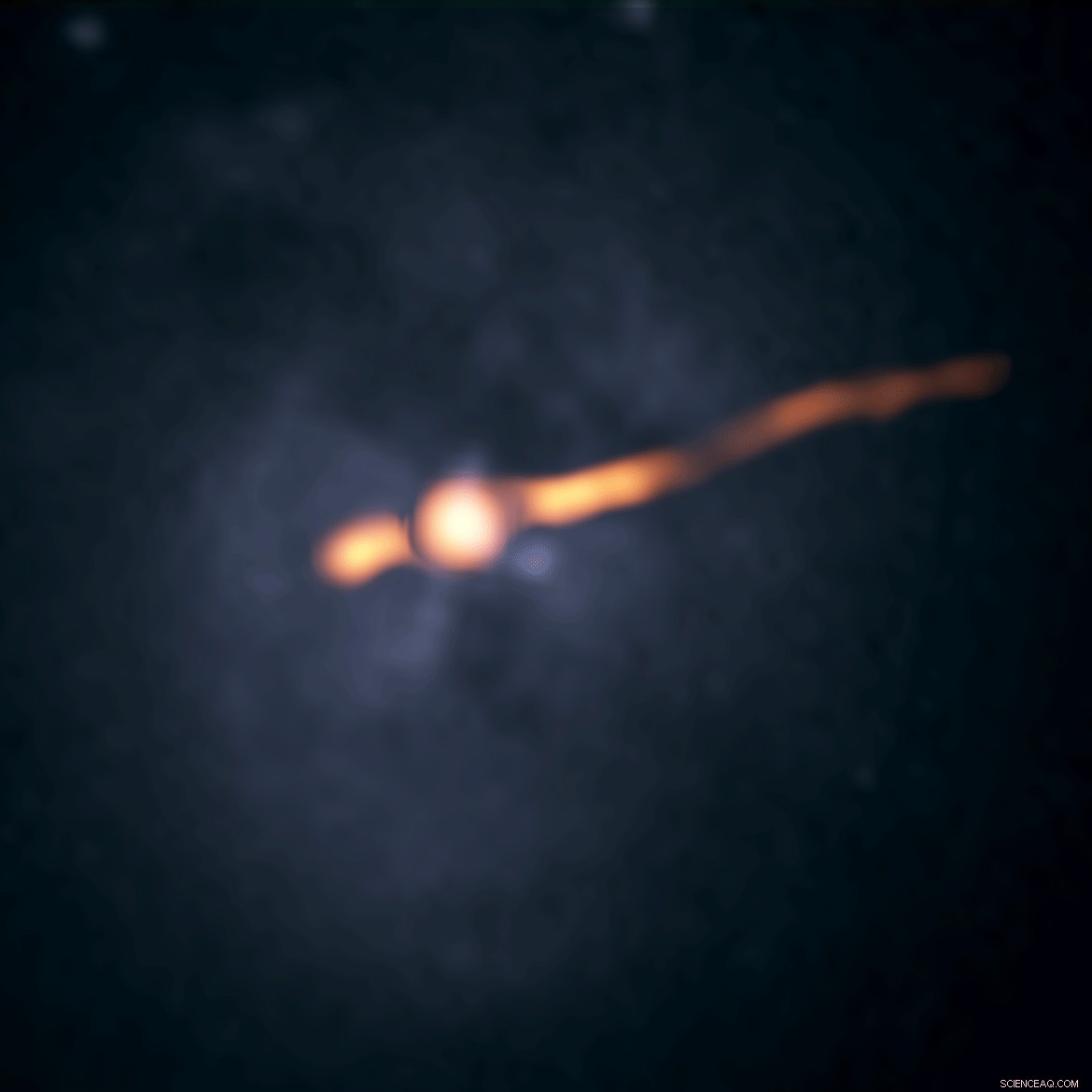 VLA Discovers New Secondary Black Hole Orbiting Cygnus A’s Central Supermassive Black Hole