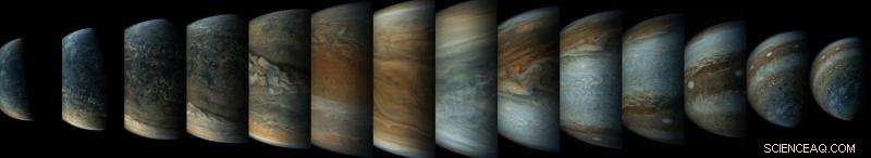 Juno Spacecraft s Close Approach to Jupiter Captured in Stunning Image Sequence