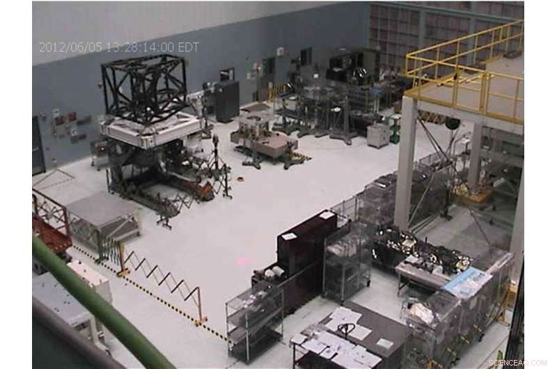 NASA’s Webb-Cam Documents Engineers in Action on the James Webb Space Telescope at Johnson Space Center