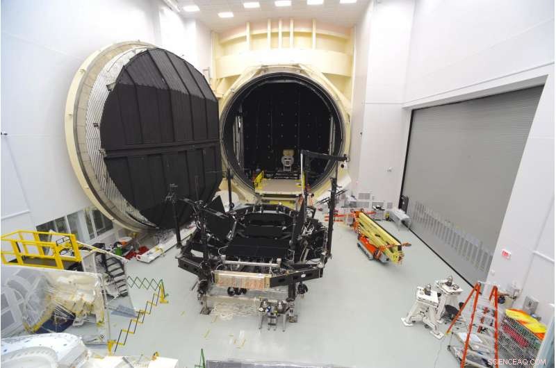 NASA’s Apollo Test Chamber Readies for James Webb Space Telescope
