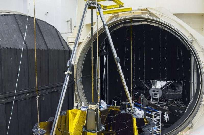 James Webb Telescope Undergoes Thermal Vacuum Testing in Houston s Chamber A