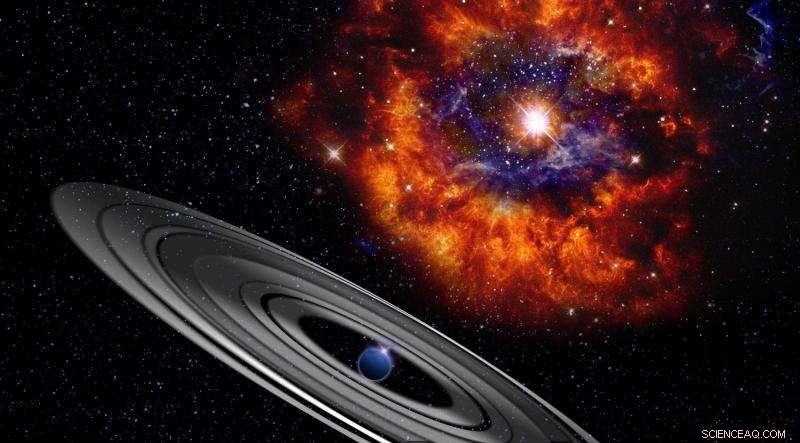 Massive Ringed Planet Identified as Source of Mysterious Stellar Eclipses