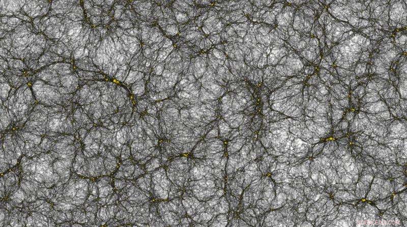 Simulating the Cosmic Web: The Largest Virtual Universe Created