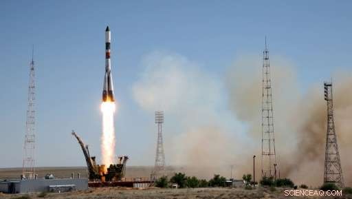 Russia Launches Progress Cargo Vessel to Deliver Supplies to the ISS