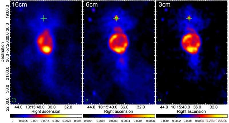 Astronomers Uncover Bubble‑Shaped Nebula Linked to Pulsar PSR J1015−5719
