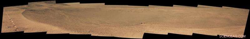 Mars Rover Opportunity Visits Young Crater, Echoing Apollo Moonwalk