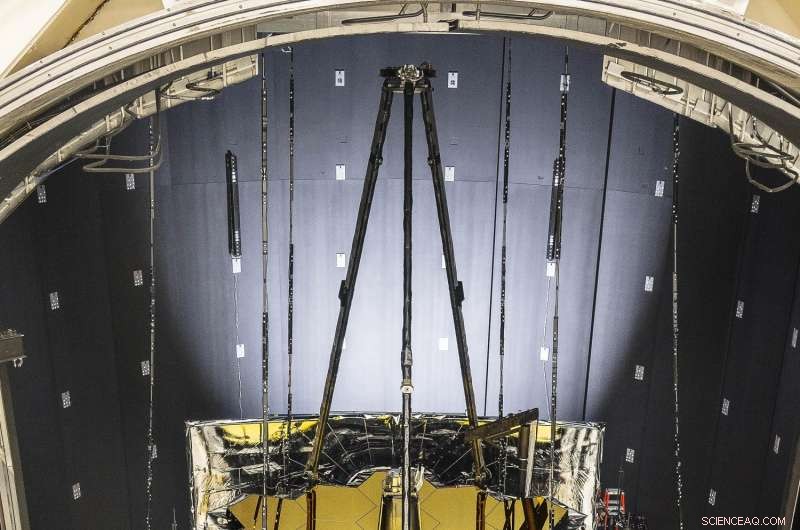 James Webb Telescope Stored in Houston’s Johnson Space Center for Summer Chill