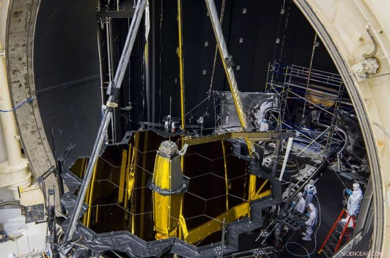 James Webb Telescope Stored in Houston’s Johnson Space Center for Summer Chill