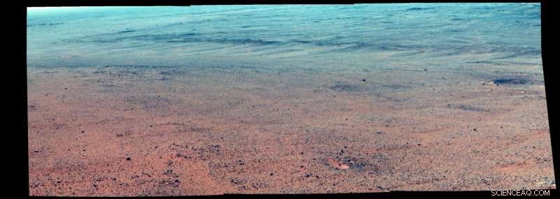 Opportunity Rover Performs Walkabout Survey Near Perseverance Valley Rim