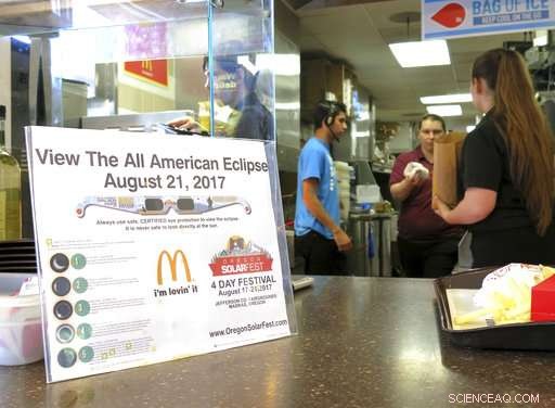 Total Solar Eclipse Brings Intense Attention to Rural Oregon Town