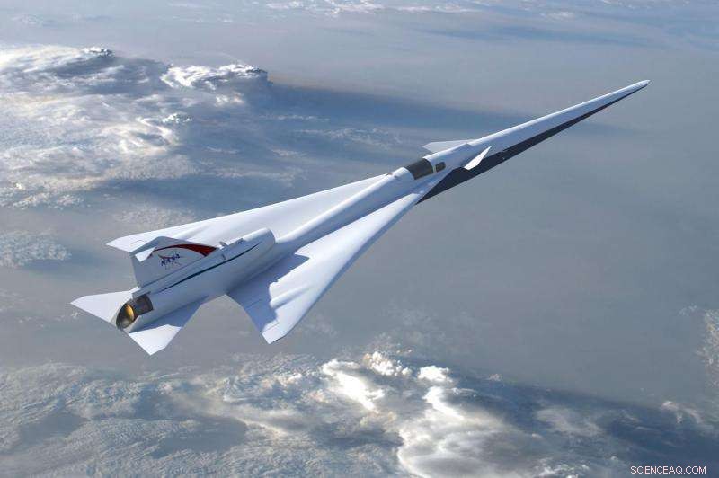 NASA Achieves Key Milestone in Developing Quieter Supersonic X‑Plane