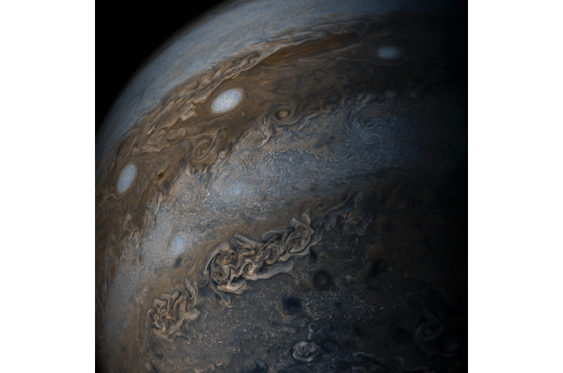 Jupiter s Cloud Bands Revealed in Stunning Detail