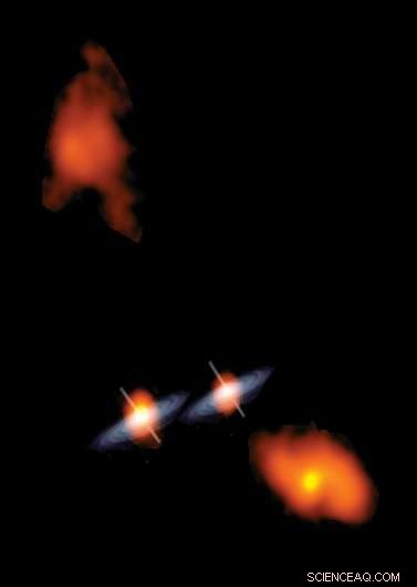 First Confirmed Detection of Orbiting Supermassive Black Holes