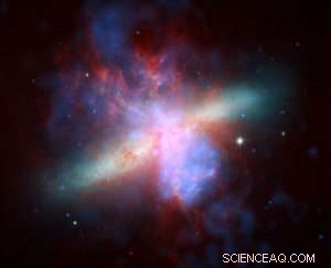 First Galaxies Reveal Unexpectedly Violent Activity