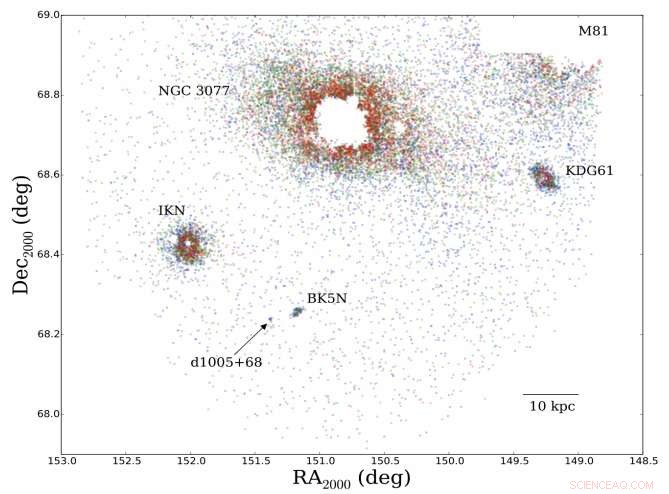 Astronomers Discover New Faint Dwarf Galaxy in M81 s Stellar Halo