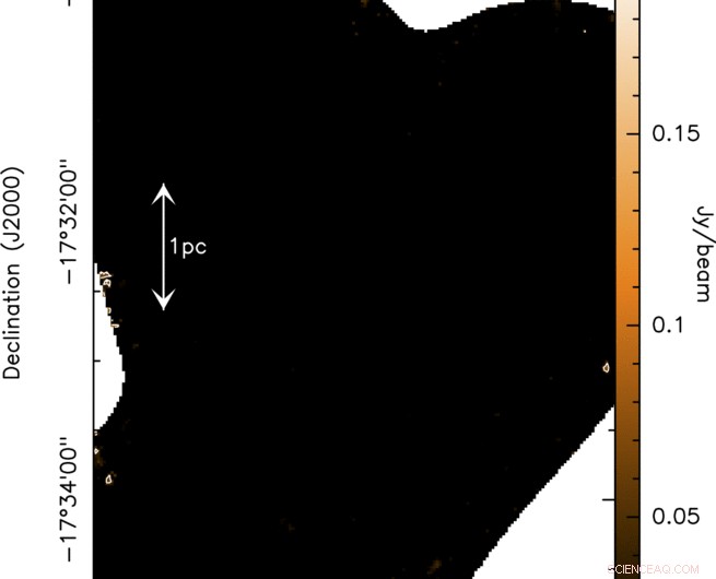 First Insight into the Gravitational Dynamics Driving Star Formation
