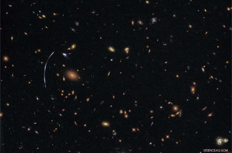 Hubble Surpasses Limits to Discover Stellar Nurseries in a Distant Galaxy