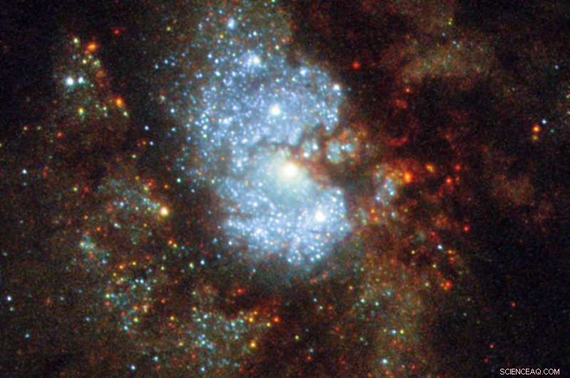 Unveiling the Hidden Galaxy: Hubble’s Discovery of IC 342