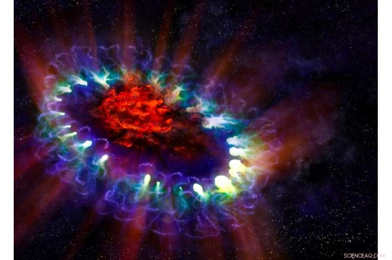 Cosmic Dust Factory Sheds Light on How Stars Are Born, Unveiled by ALMA