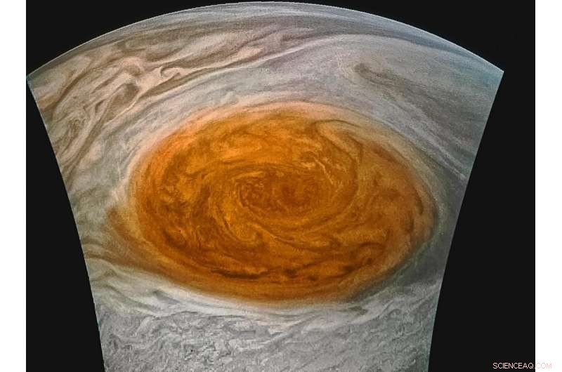 NASA’s Juno Spacecraft Captures Stunning View of Jupiter’s Great Red Spot