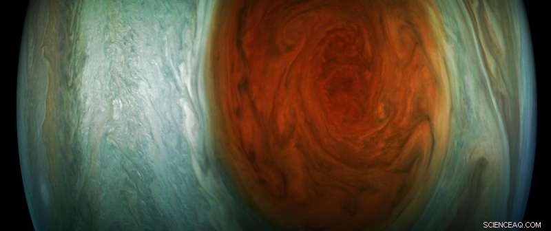 NASA’s Juno Spacecraft Captures Stunning View of Jupiter’s Great Red Spot
