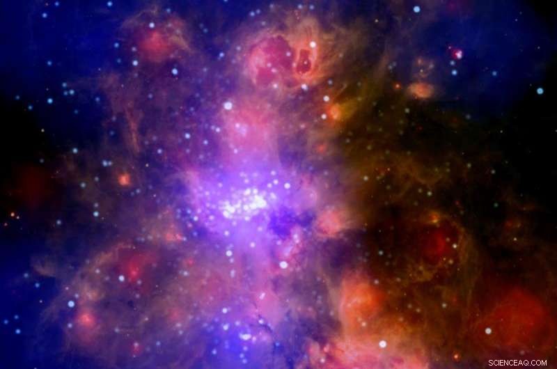 Chandra Observatory Reveals the Secrets of a Star-Forming Cloud
