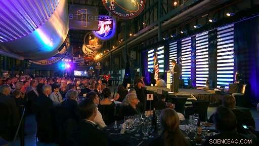 Buzz Aldrin Unveils Mars Vision at Kennedy Space Center Gala