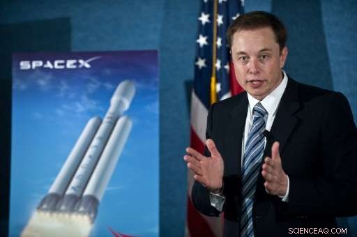 SpaceX CEO Elon Musk Casts Doubt on Falcon Heavy’s First Launch Success