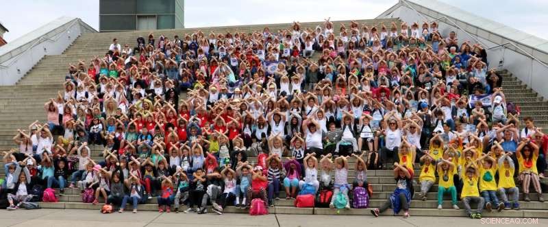 NASA Inspires Children to Train Like Astronauts