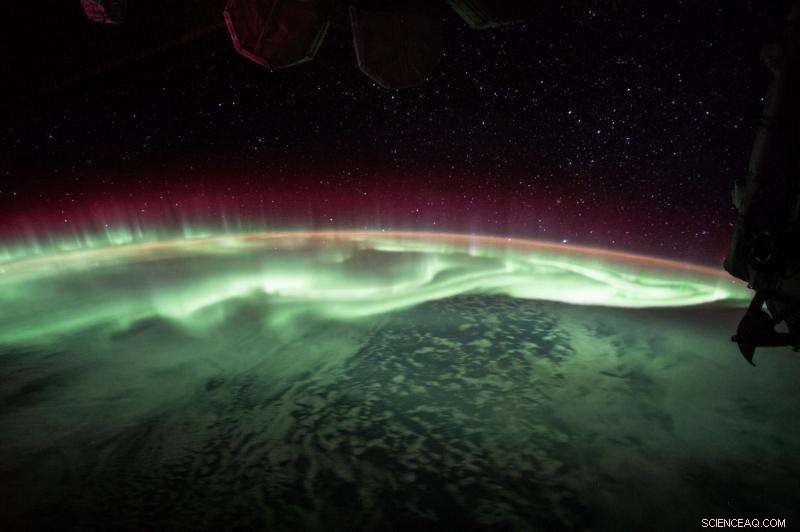 Spectacular Green Aurora Seen from the ISS – NASA Photo