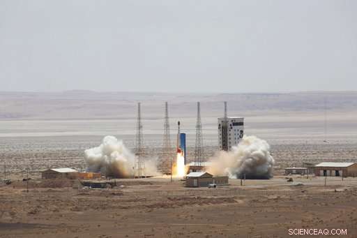 Iran Reports Successful Launch of Satellite-Carrier Rocket into Orbit