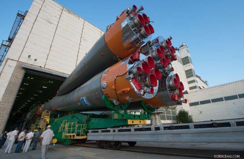 Soyuz MS-05 Prepares for Launch to the ISS