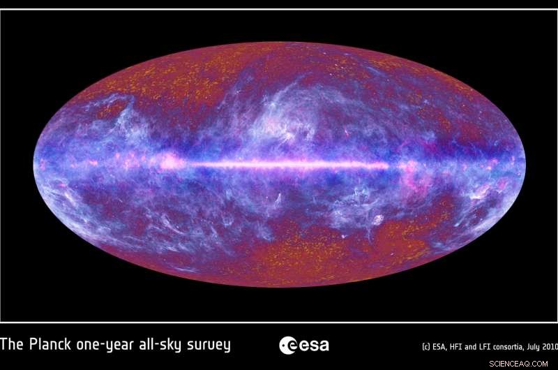 Scientists Chart the Milky Way’s Light Energy Distribution