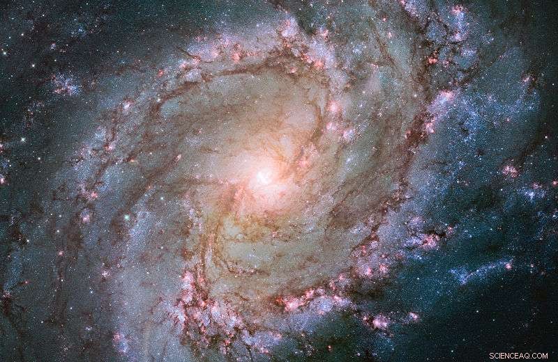 Scientists Detect Extraplanar Diffuse Ionized Gas in Nearby Galaxy Messier 83