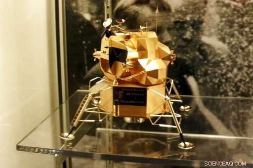 Former NASA Official Warns Stolen Gold Lunar Module Replica May Be Melted Down