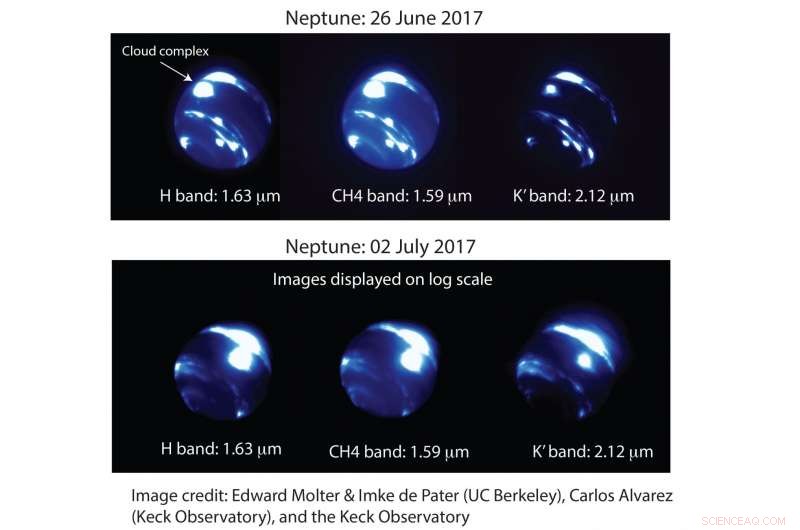 Astronomers Spot Massive Storm on Neptune in Twilight Images