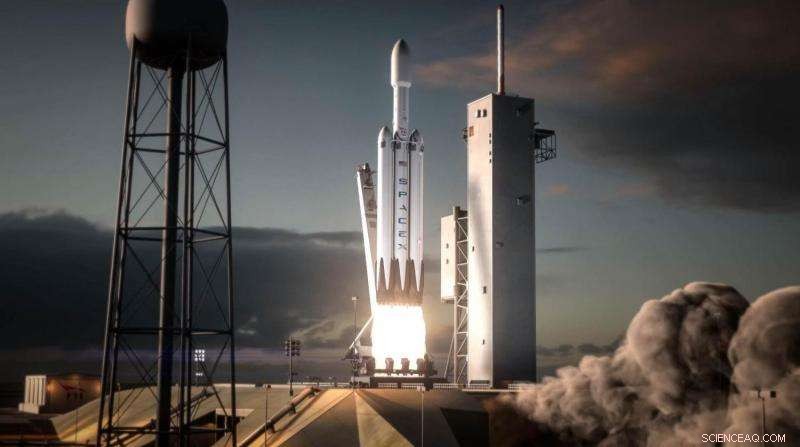Elon Musk Announces Falcon Heavy s First Launch for November, Acknowledging High Risks