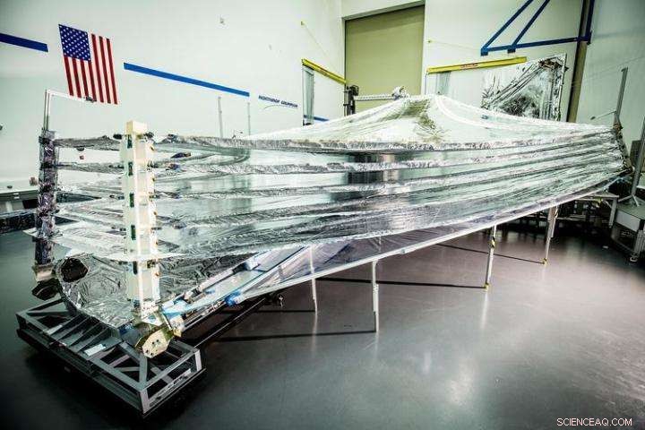 James Webb Telescope s Sunshield Layers Fully Integrated, Ensuring Optimal Performance