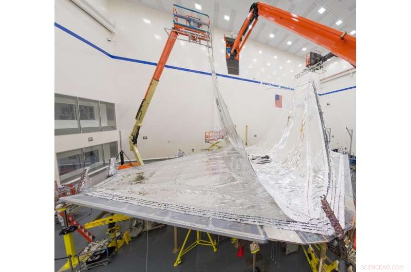 James Webb Telescope s Sunshield Layers Fully Integrated, Ensuring Optimal Performance