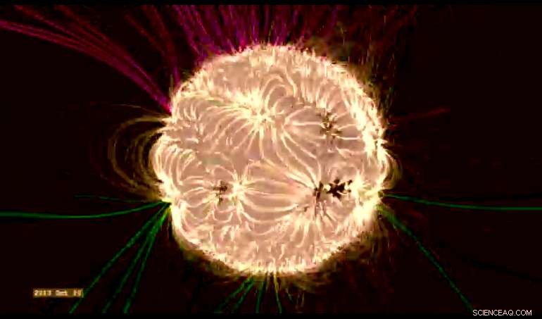 NASA Observes Solar Filament Arrested by the Sun Itself