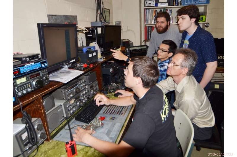 NJIT Researcher Hosts Global Ham Radio Broadcast to Monitor Solar Eclipse