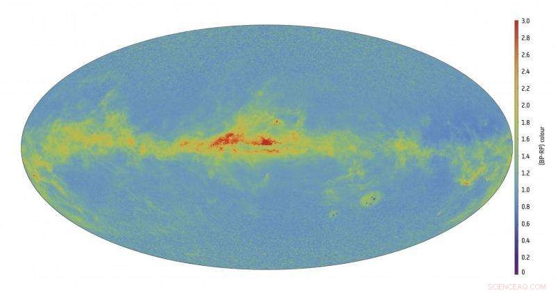 Gaia’s First Full‑Colour All‑Sky Map Reveals Unprecedented View of the Milky Way