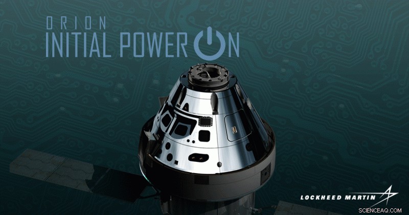 Lockheed Martin Powers Up Next Orion Spacecraft, Advancing Toward First Flight