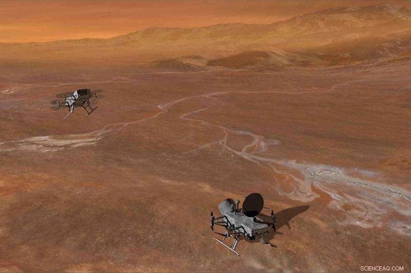 APL Proposes Dragonfly Mission to Survey Titan’s Potential Habitable Sites