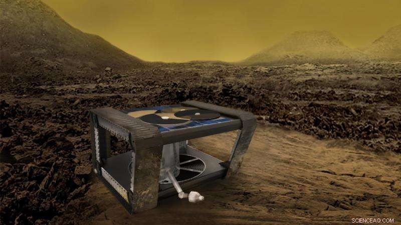 Clockwork Rover Set to Explore Venus  Harsh Surface