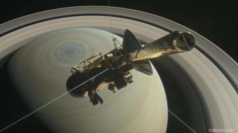 Cassini Mission Heads Toward Final Saturn Plunge