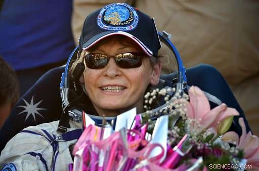 Peggy Whitson Returns to Earth, Breaking New Records