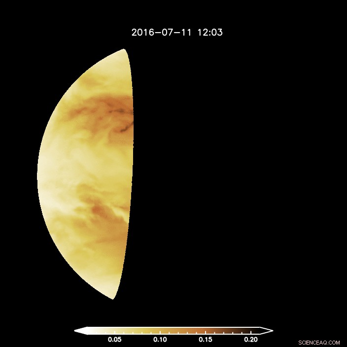 Akatsuki Orbiter Detects Powerful Equatorial Jet in Venus’s Atmosphere