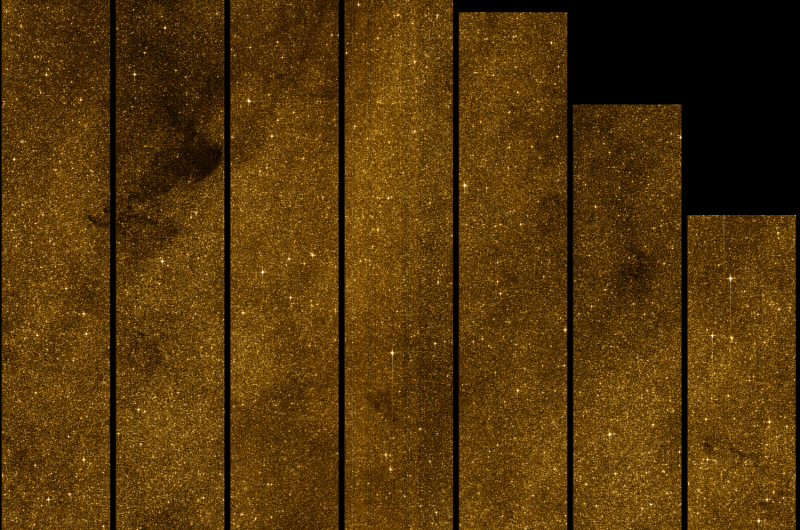 Gaia Sky Mapper Reveals Detailed View Near the Galactic Center