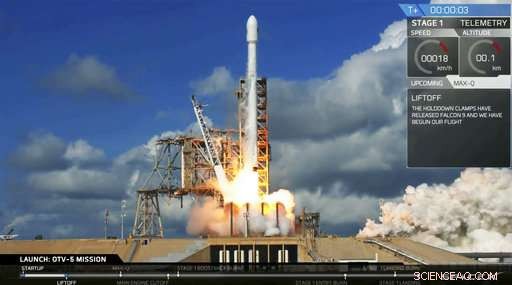 SpaceX Launches Unmanned X‑37B Mini Shuttle from Kennedy Space Center